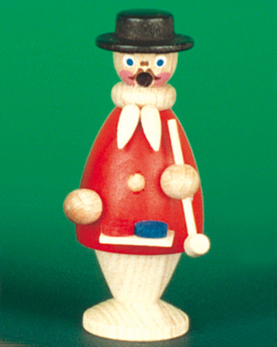 Seiffen Weihnachtshaus - <!--12-->Miniräuchermann Spielzeughändler - Bild 1